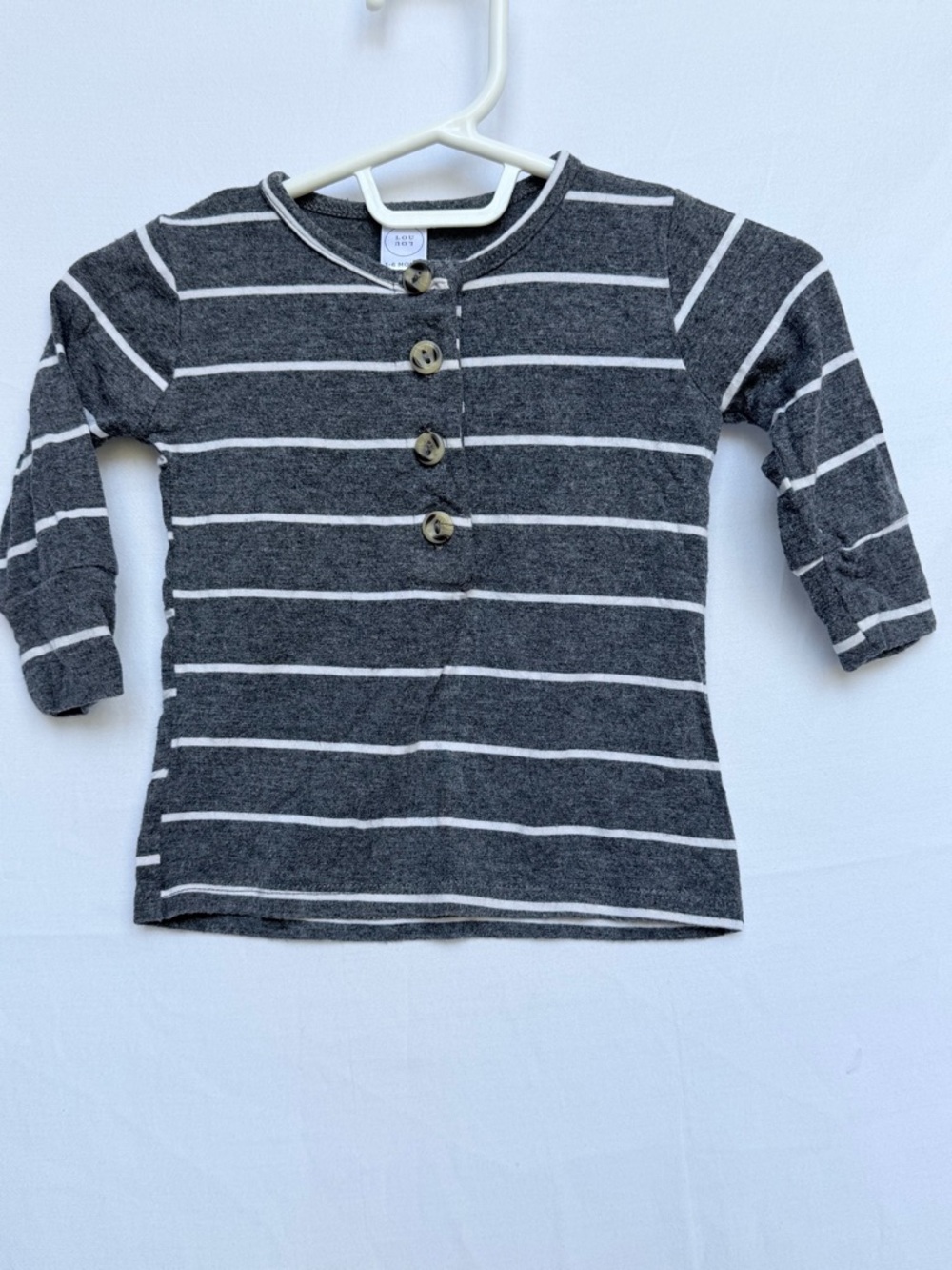 Lou Lou & Company Striped Long-Sleeve top 3-6 mth